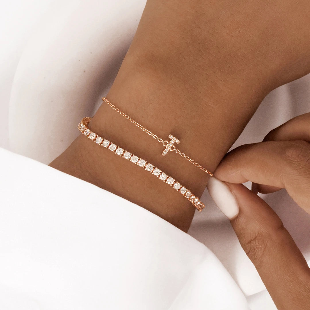 Mariah Bracelet Set Rose Gold