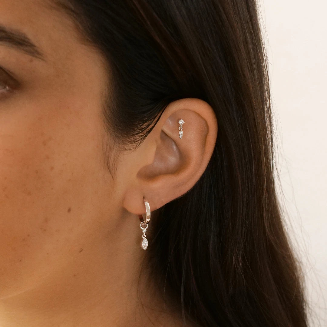 Millie Flatback Earrings