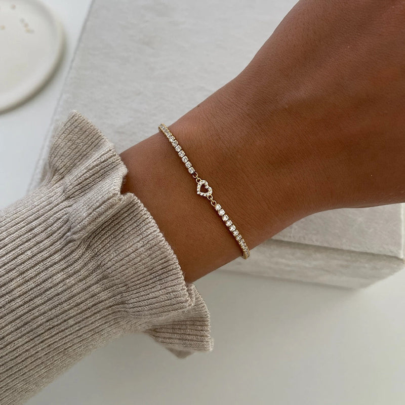 Permanent Tennis Bracelet