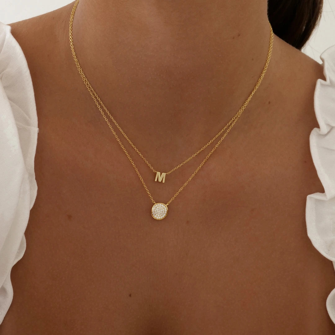 Petite A-Z Letter Necklaces
