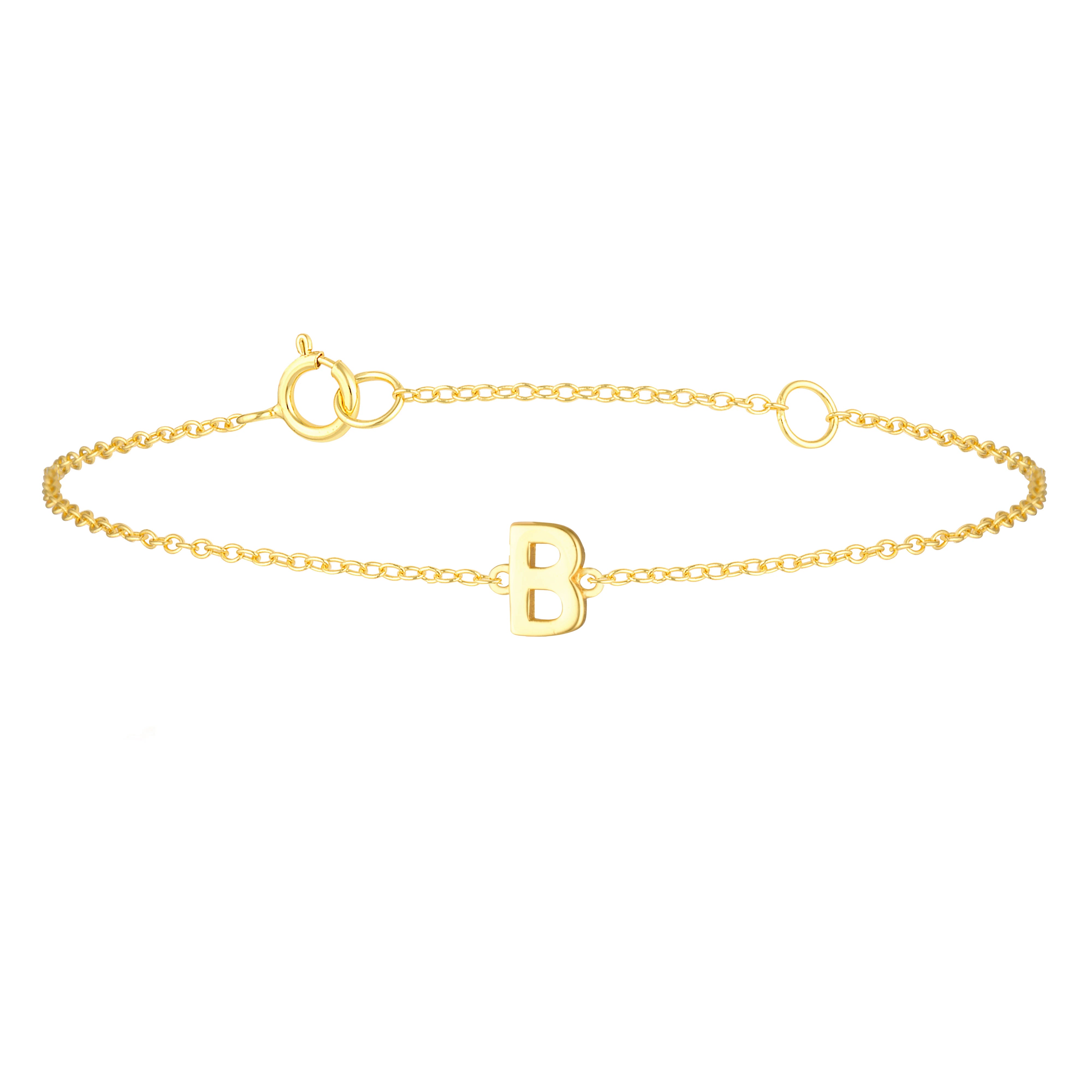 Petite A-Z Letter Bracelets