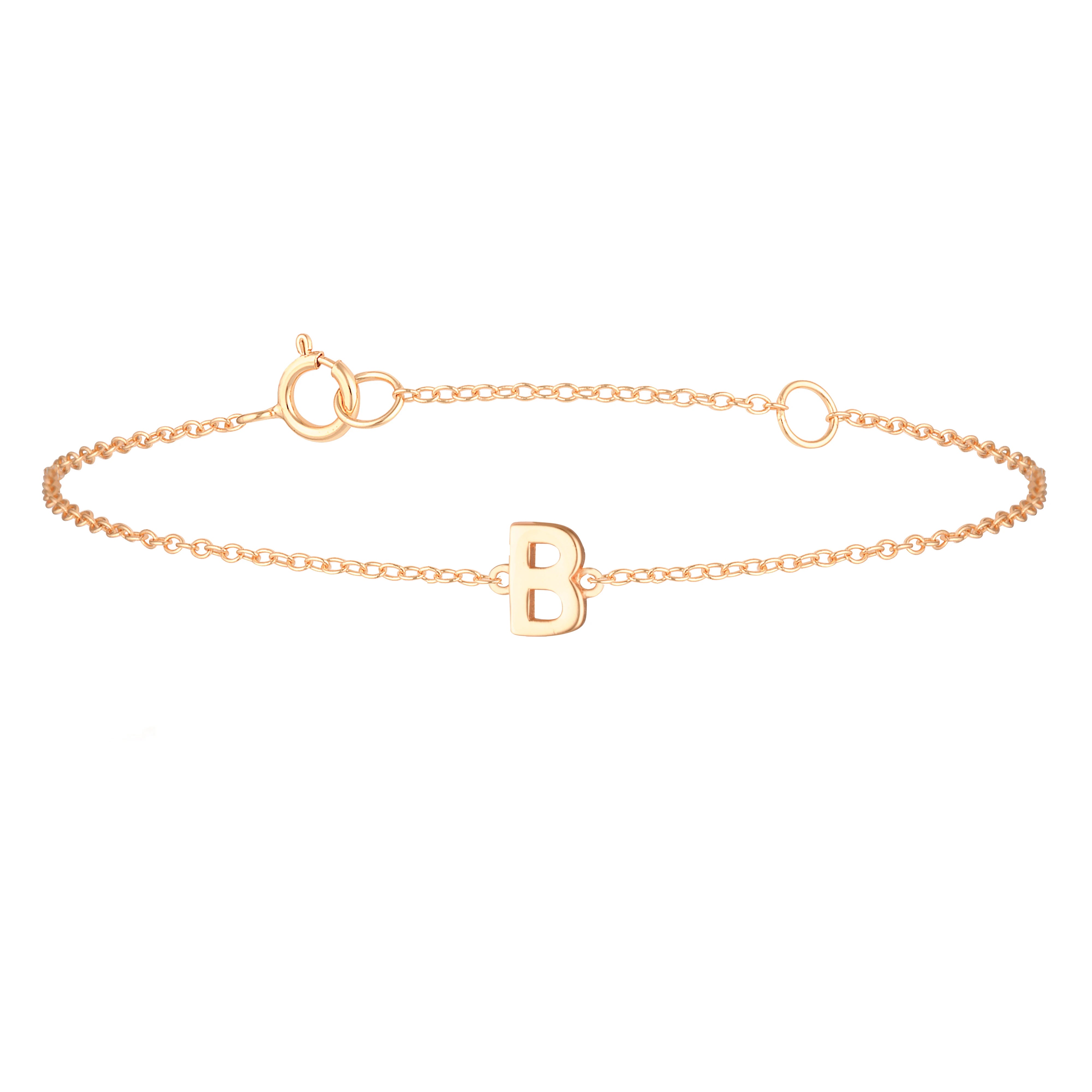 Petite A-Z Letter Bracelets
