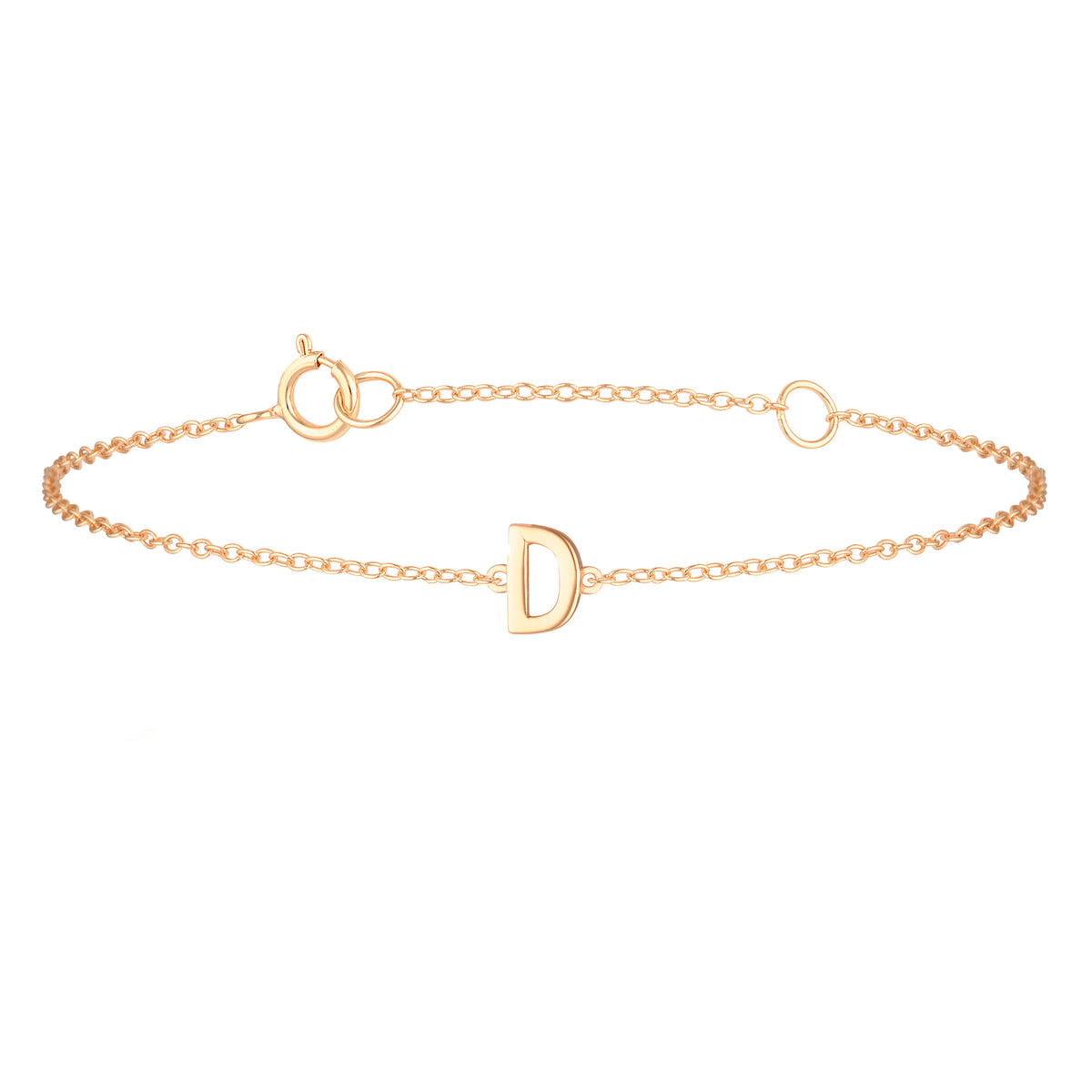 Petite A-Z Letter Bracelets