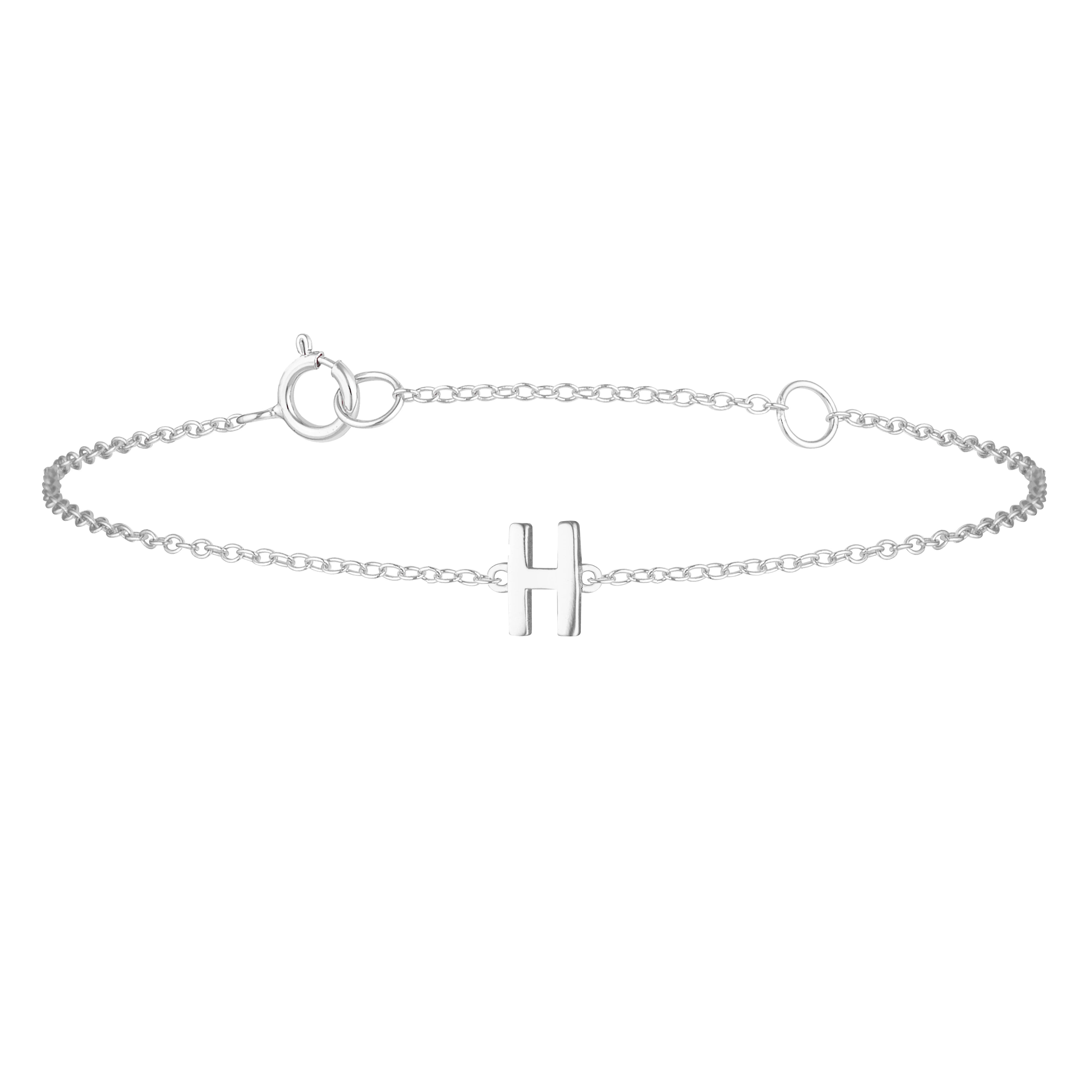 Petite A-Z Letter Bracelets