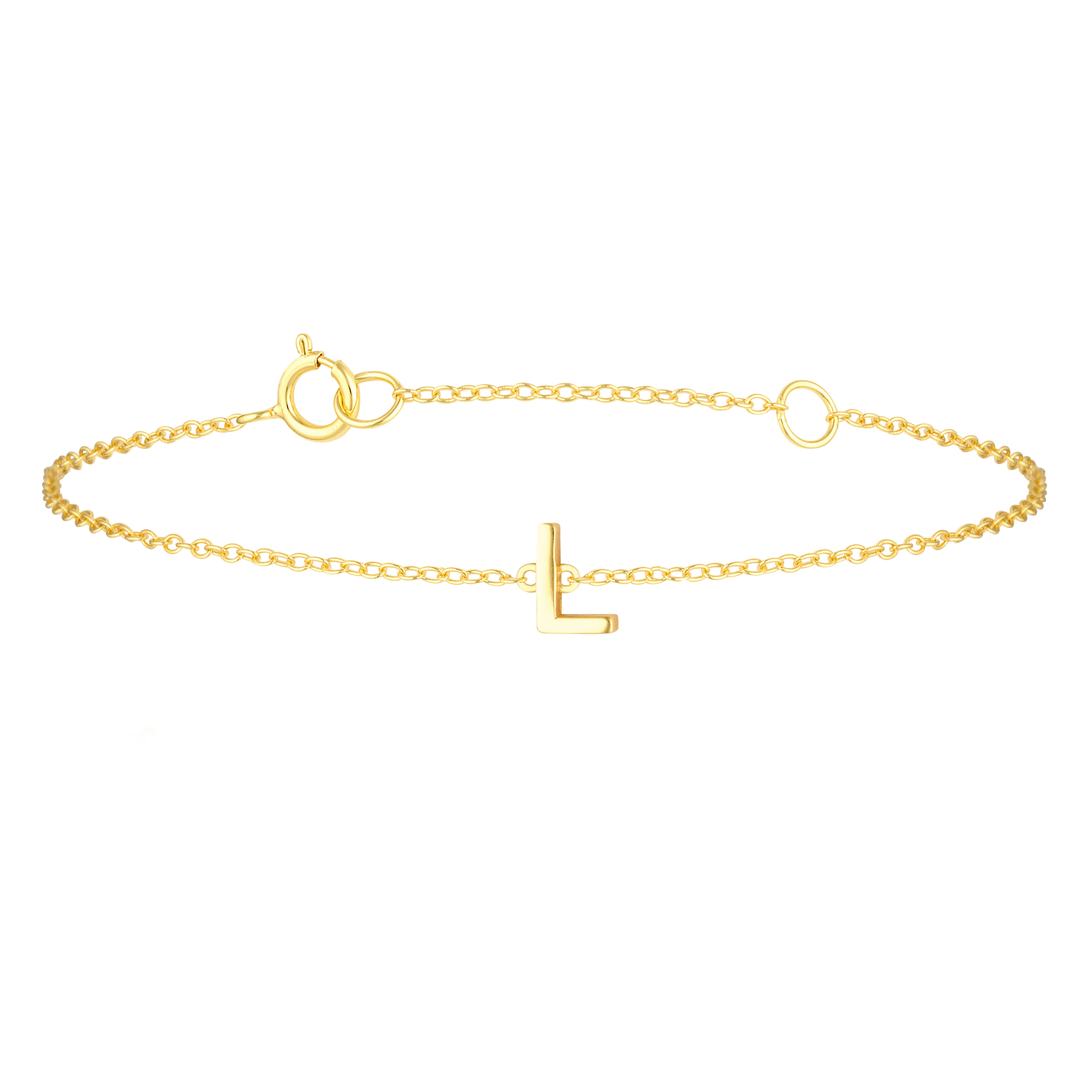 Petite A-Z Letter Bracelets