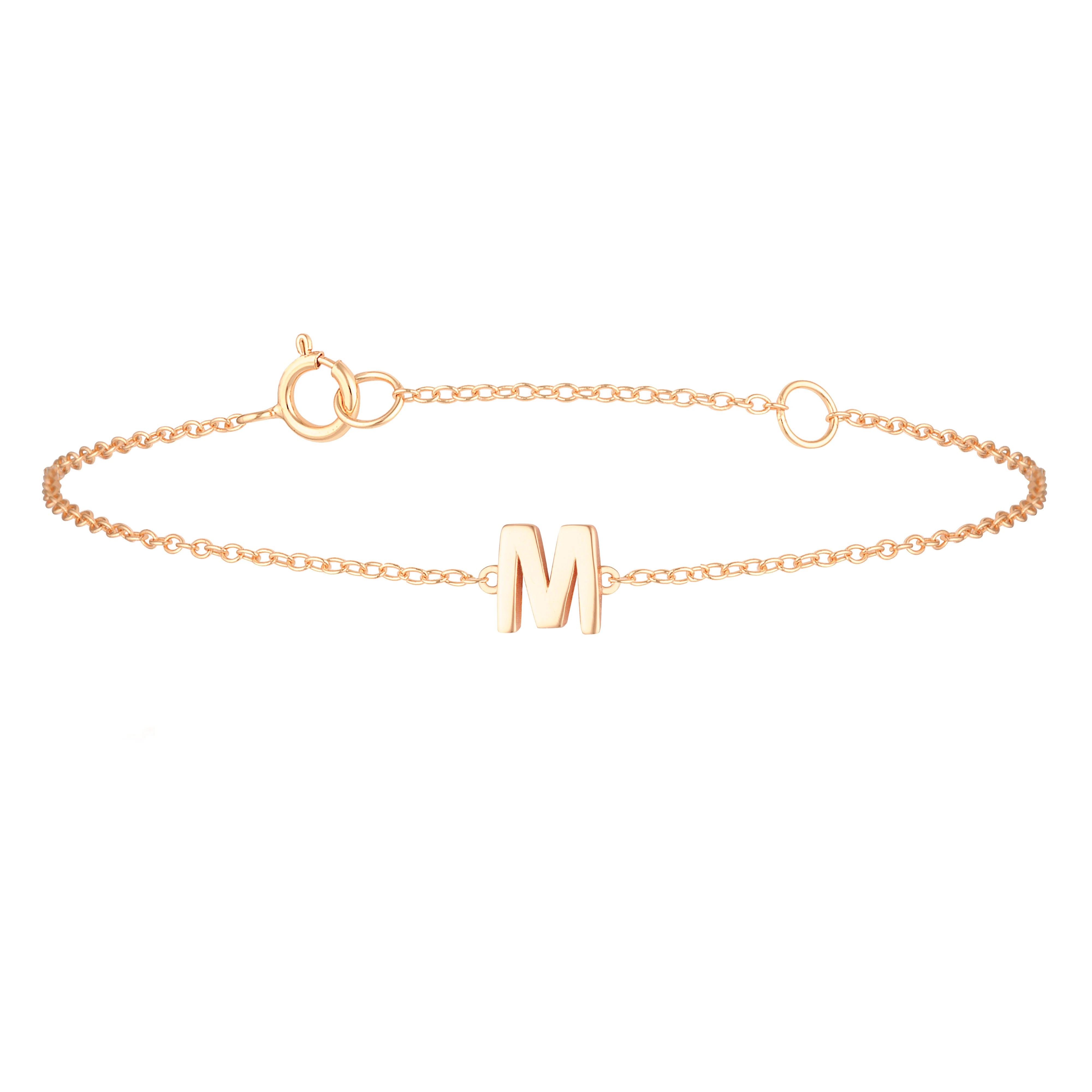 Petite A-Z Letter Bracelets