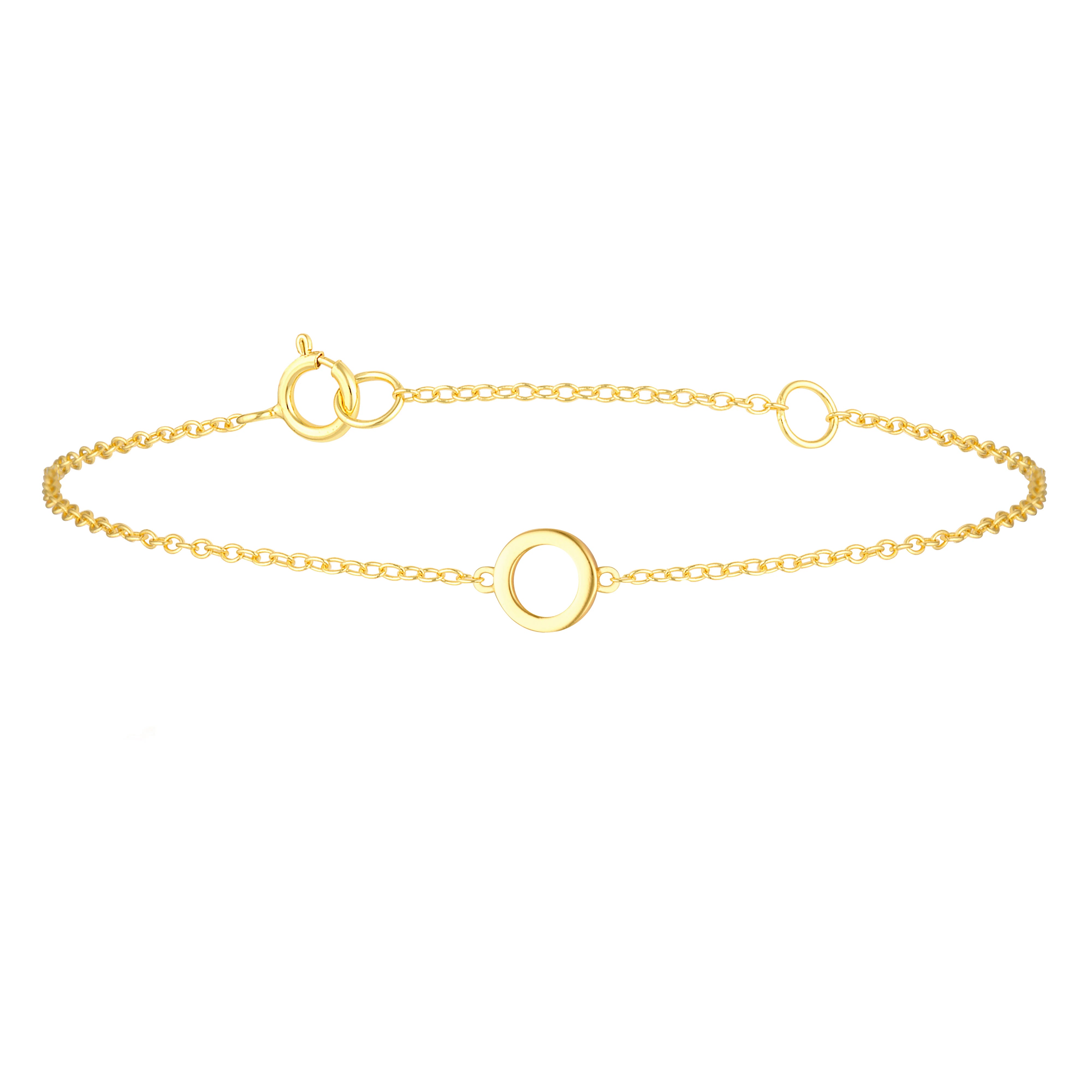 Petite A-Z Letter Bracelets