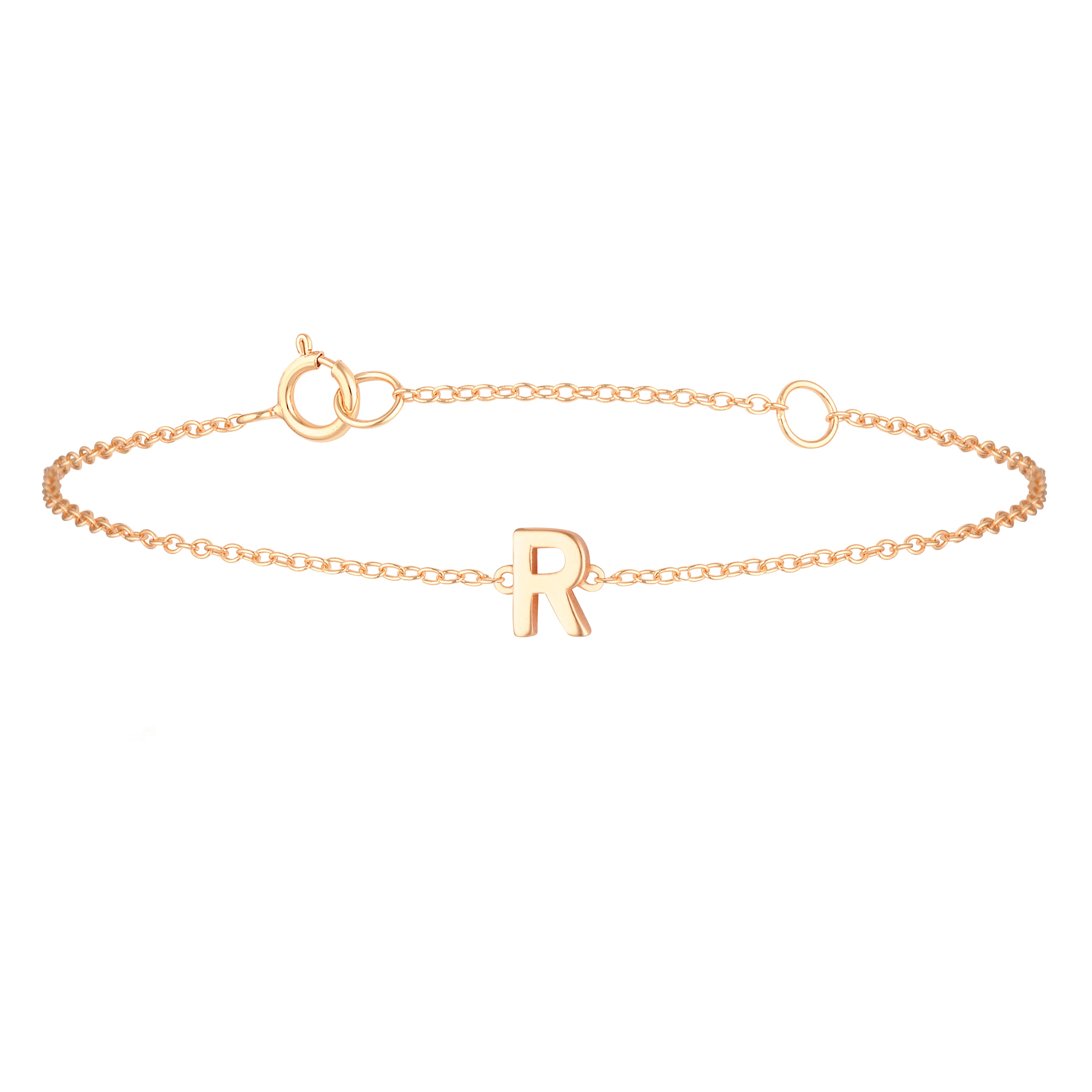 Petite A-Z Letter Bracelets