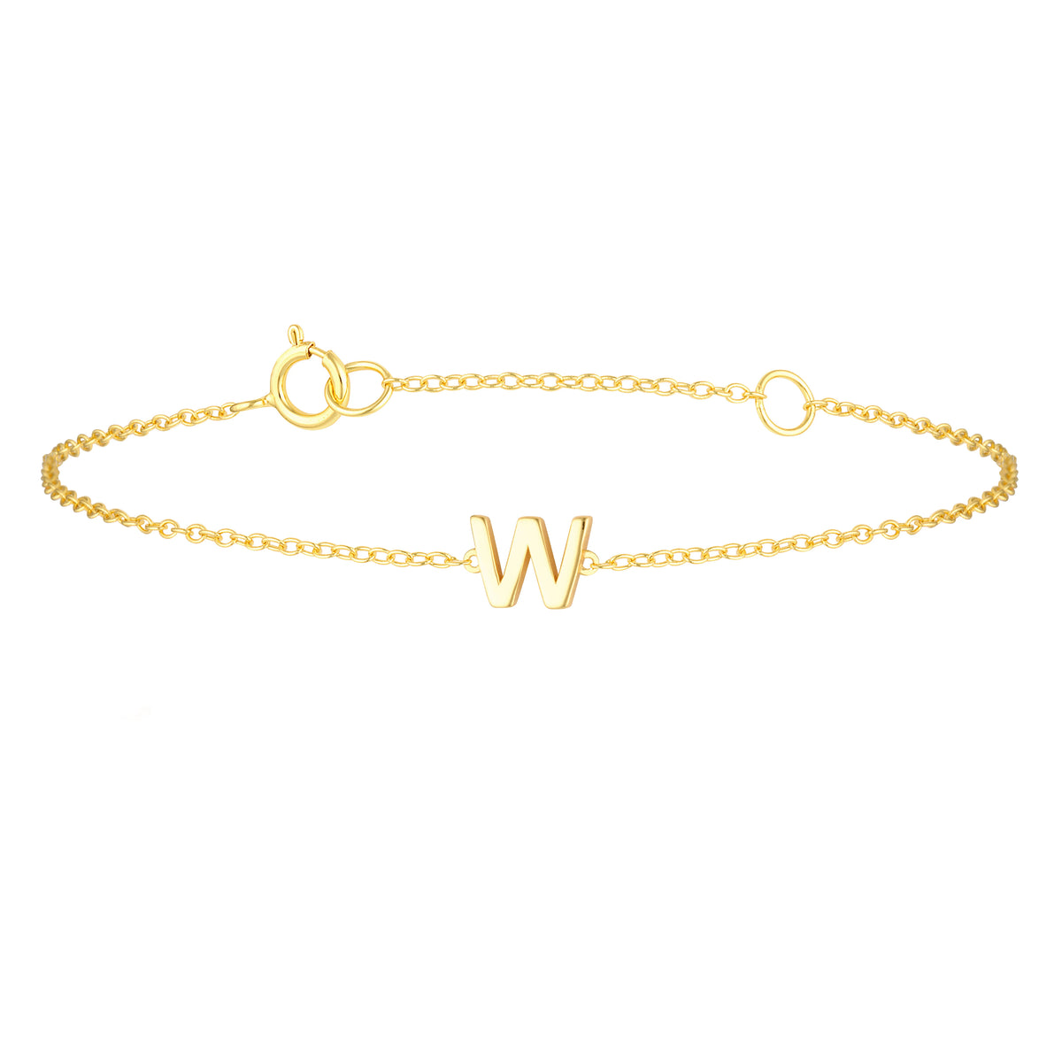 Petite A-Z Letter Bracelets