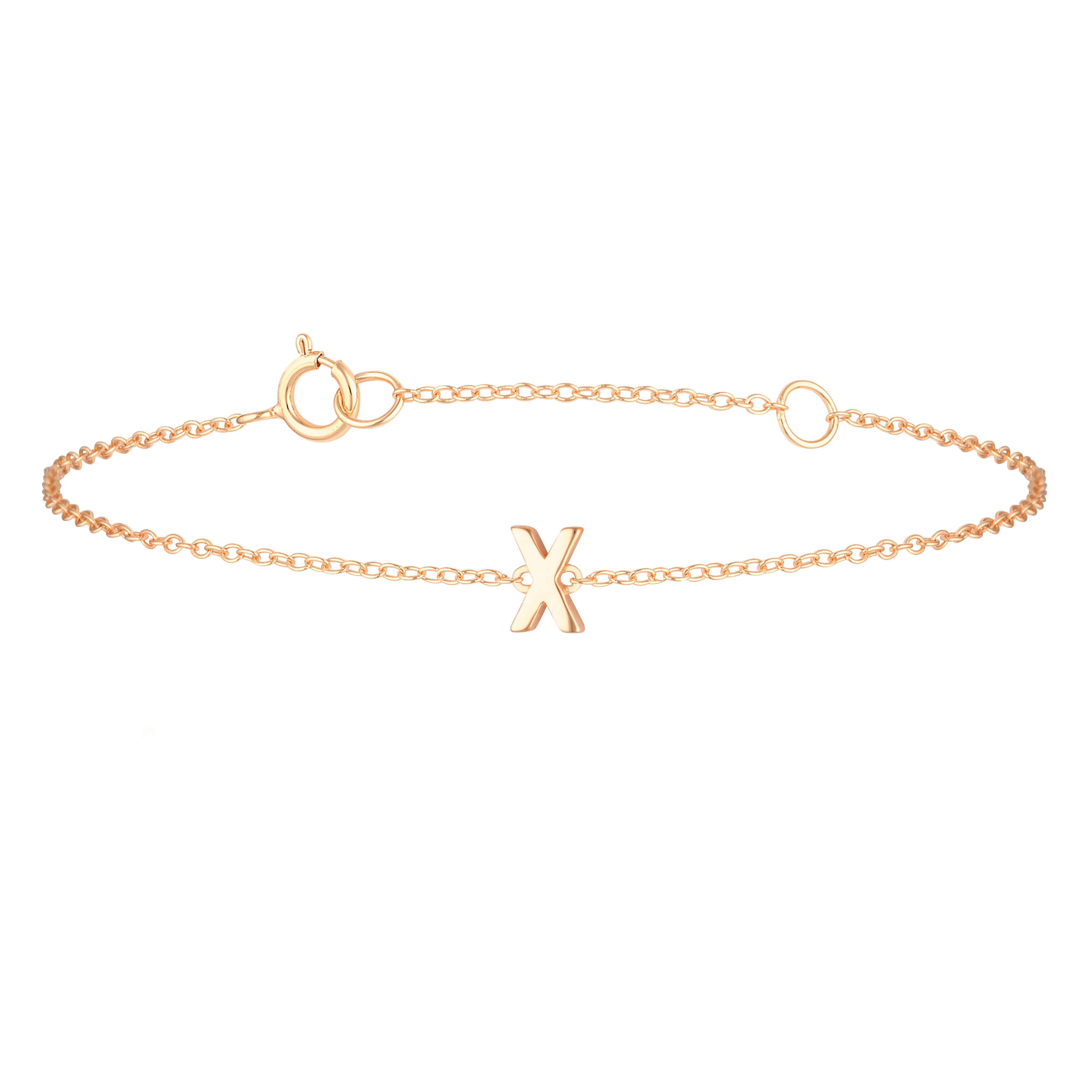 Petite A-Z Letter Bracelets