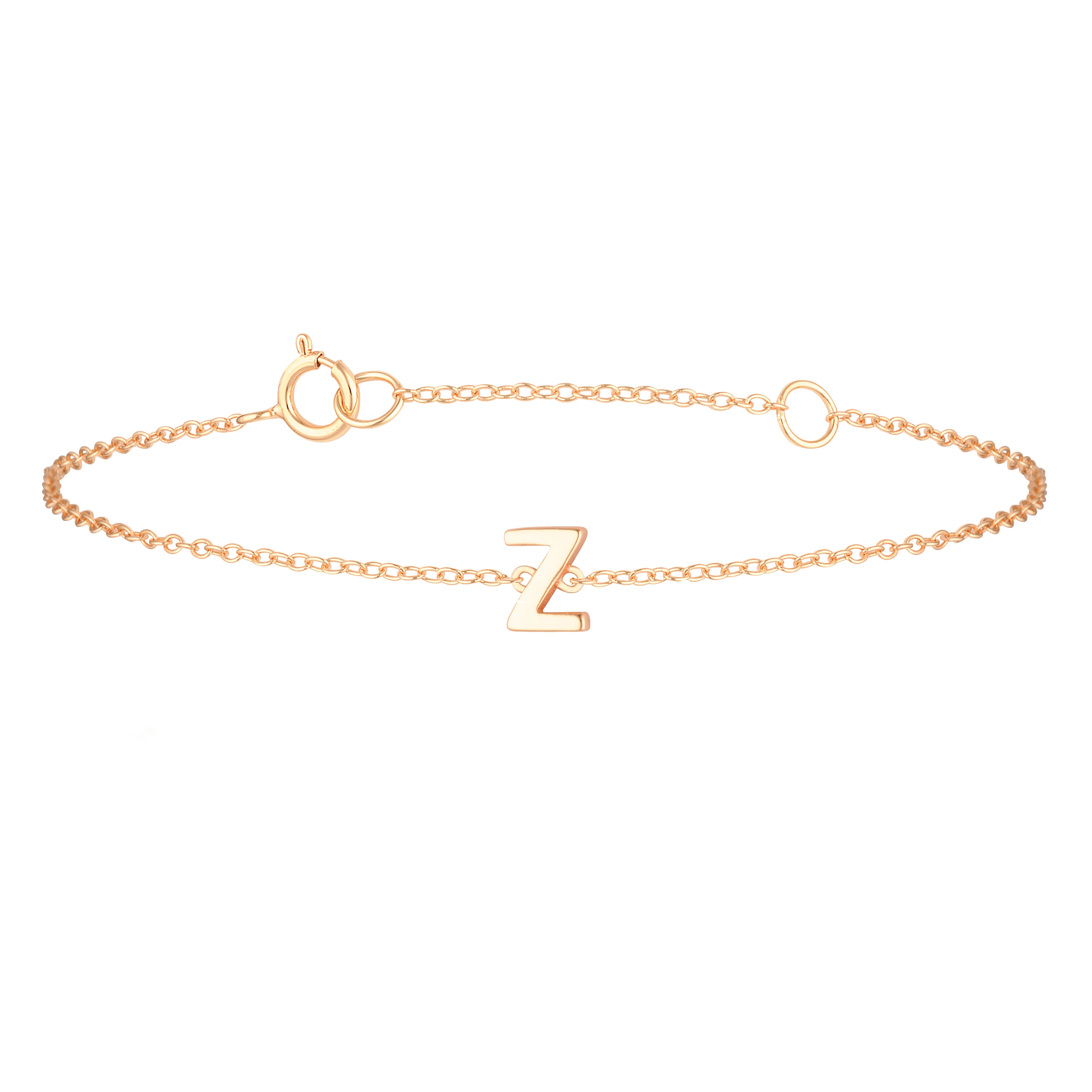 Petite A-Z Letter Bracelets