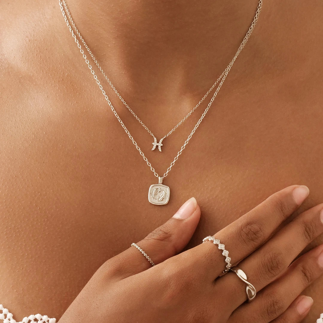 Pisces Charm Necklace