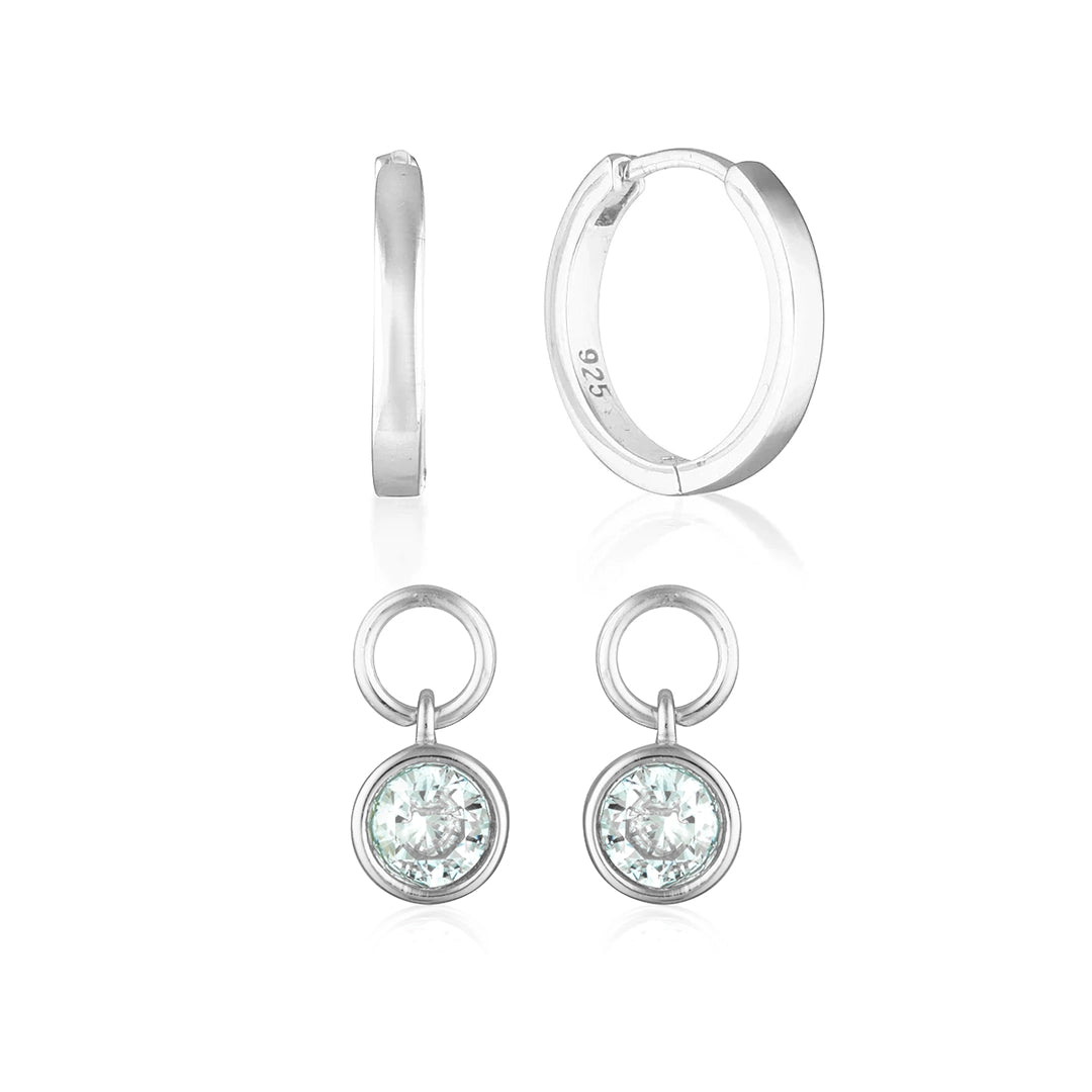 Design Your Birthstone Set Reese Silver