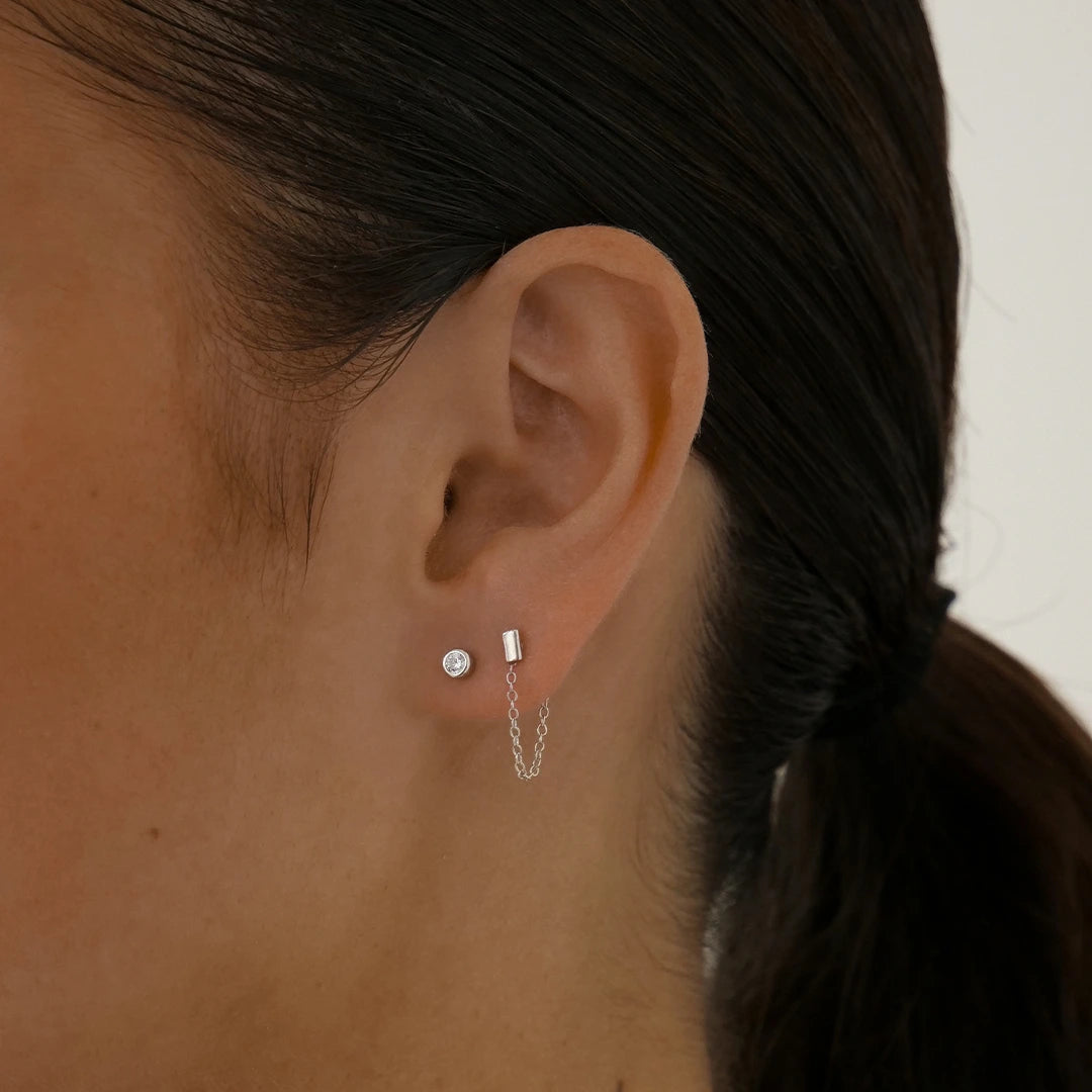 Dainty Earrings Sets Multiple Piercing Lightweight Small - Temu