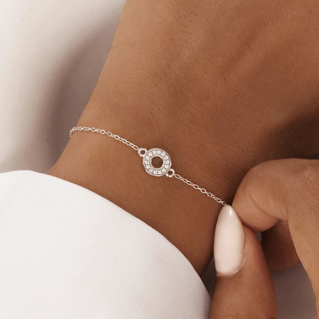 The Silver Circle Bracelet