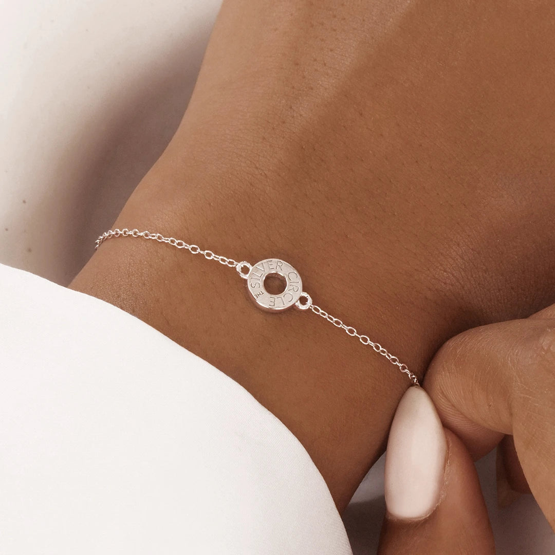The Silver Circle Bracelet