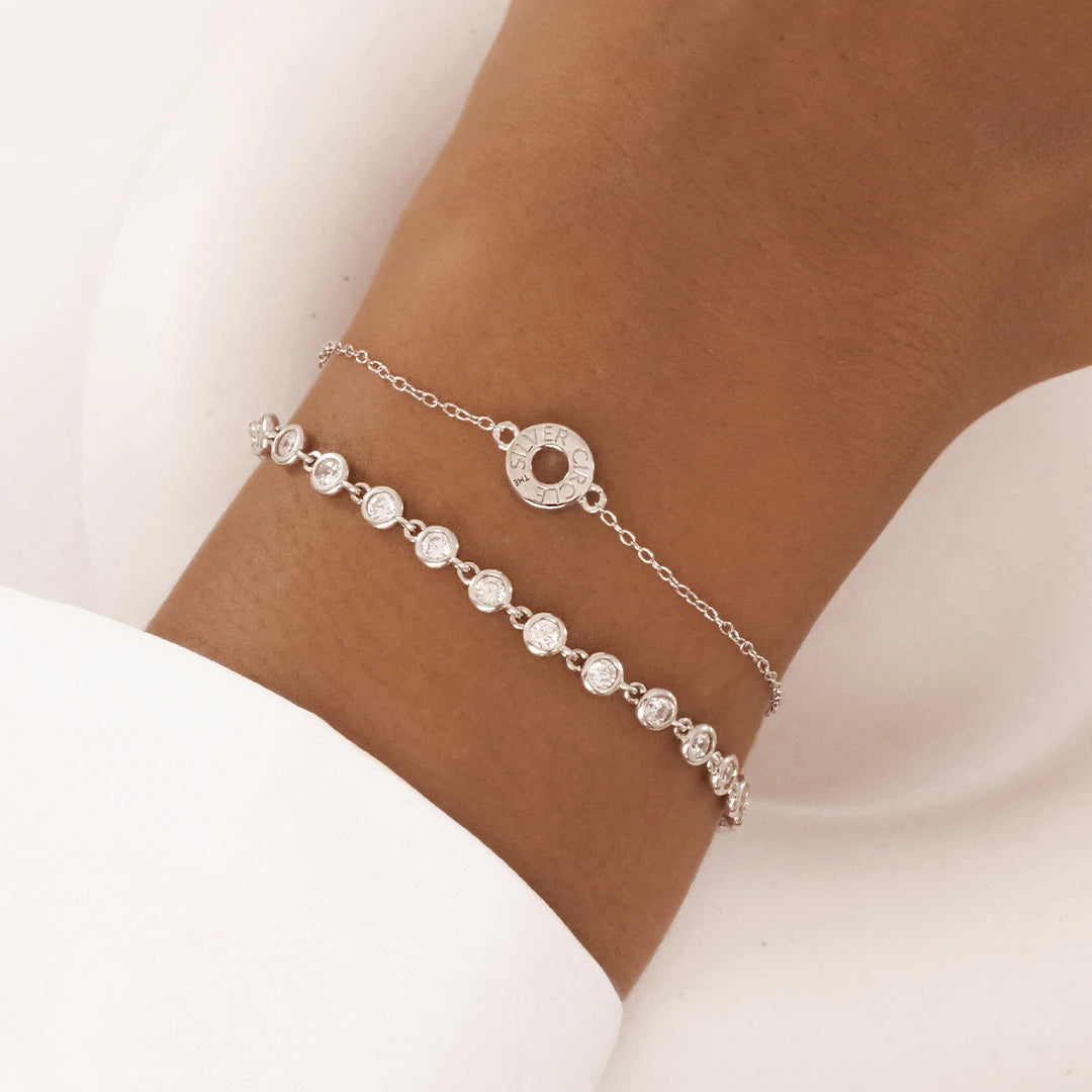 The Silver Circle Bracelet