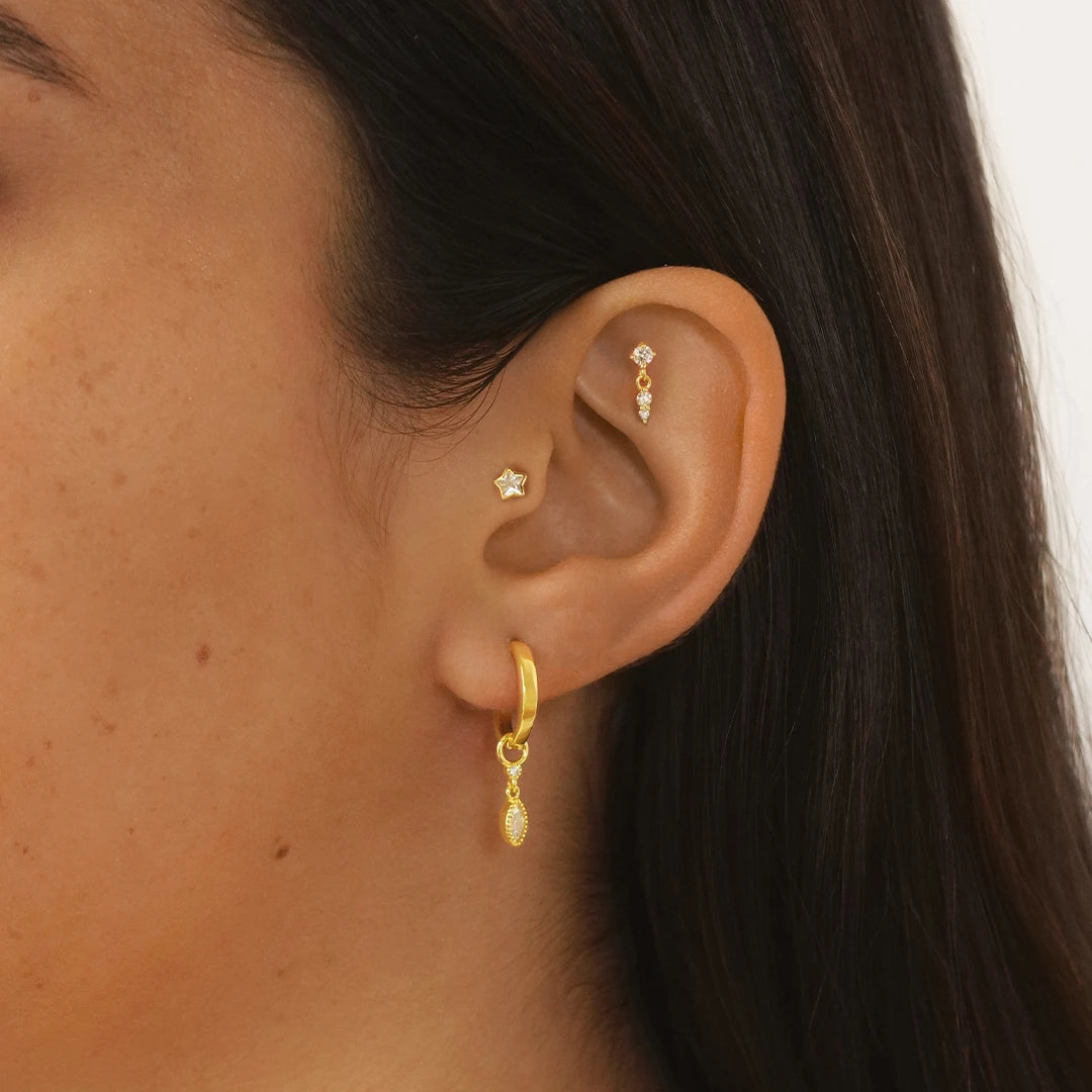 Millie Flatback Earrings