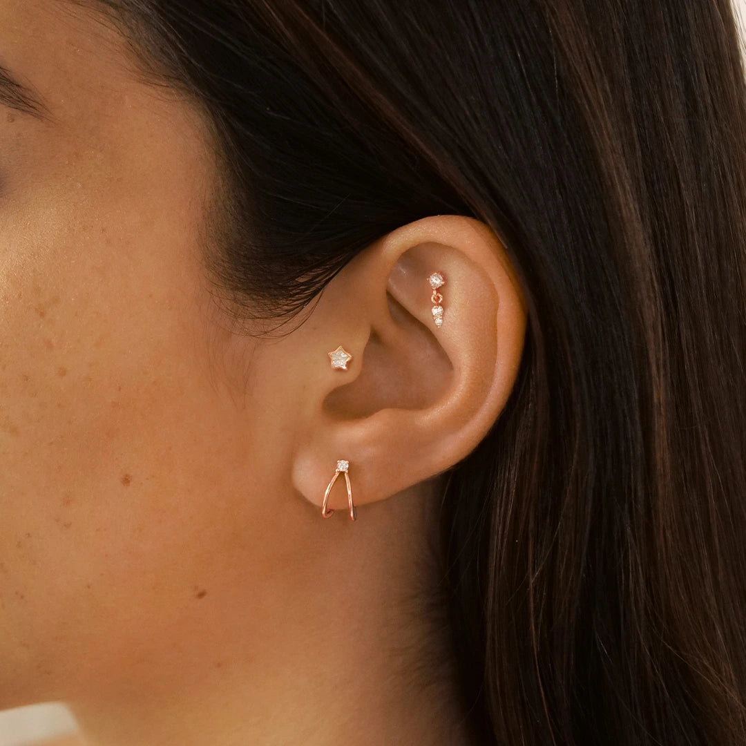 Millie Flatback Earrings