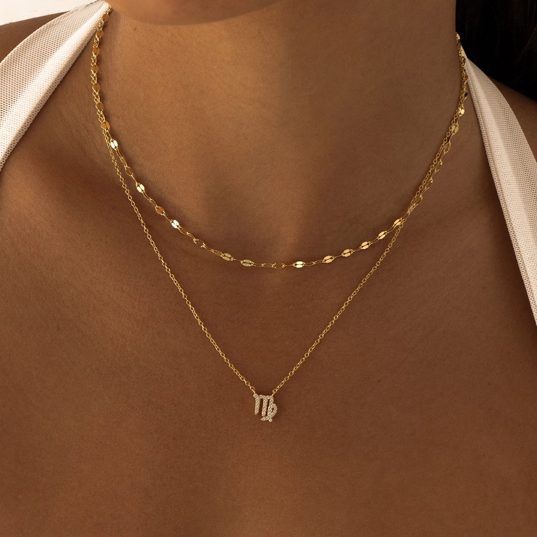 Virgo Charm Necklace