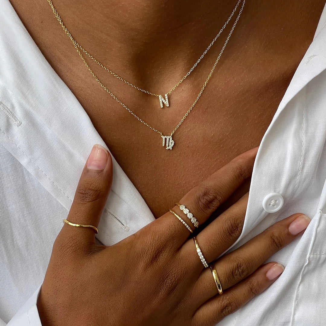 Virgo Charm Necklace