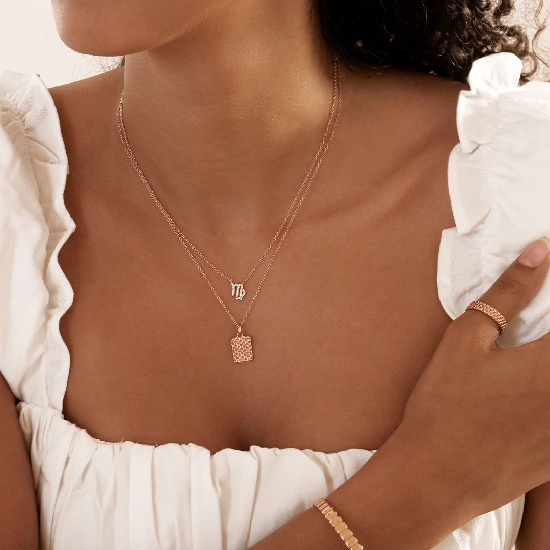 Virgo Charm Necklace