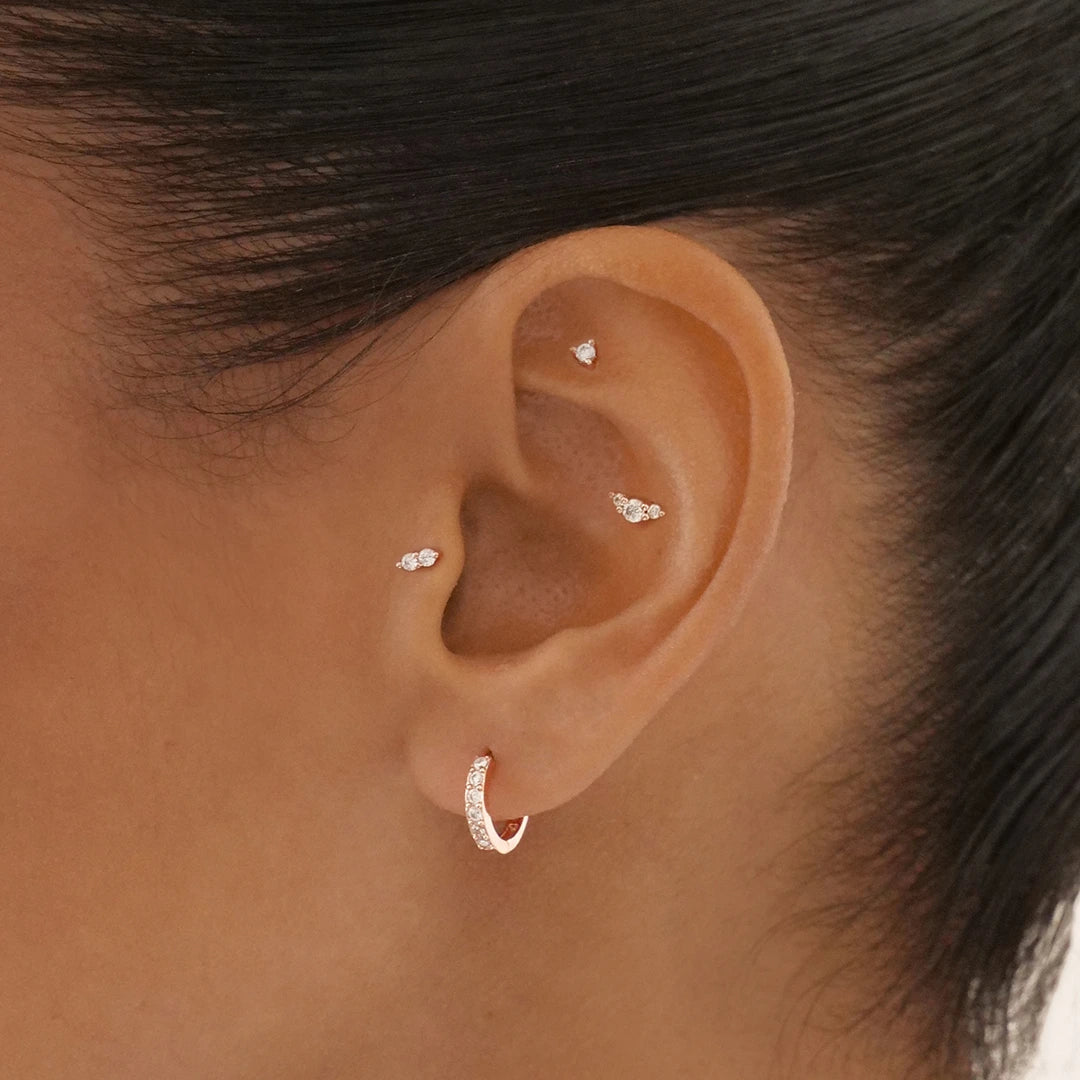 Mae Flatback Earrings