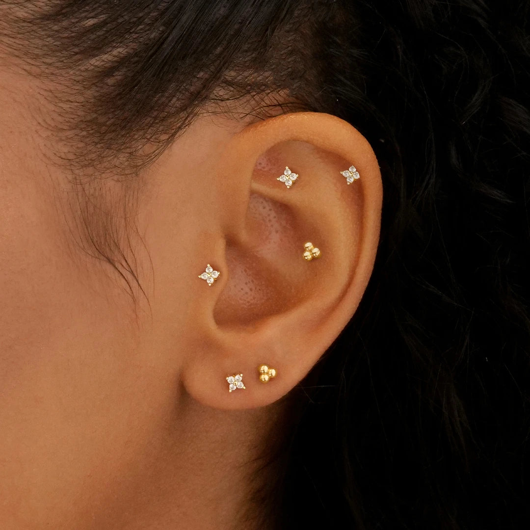 Zita Flatback Earrings