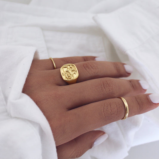 Agia George Ring Gold