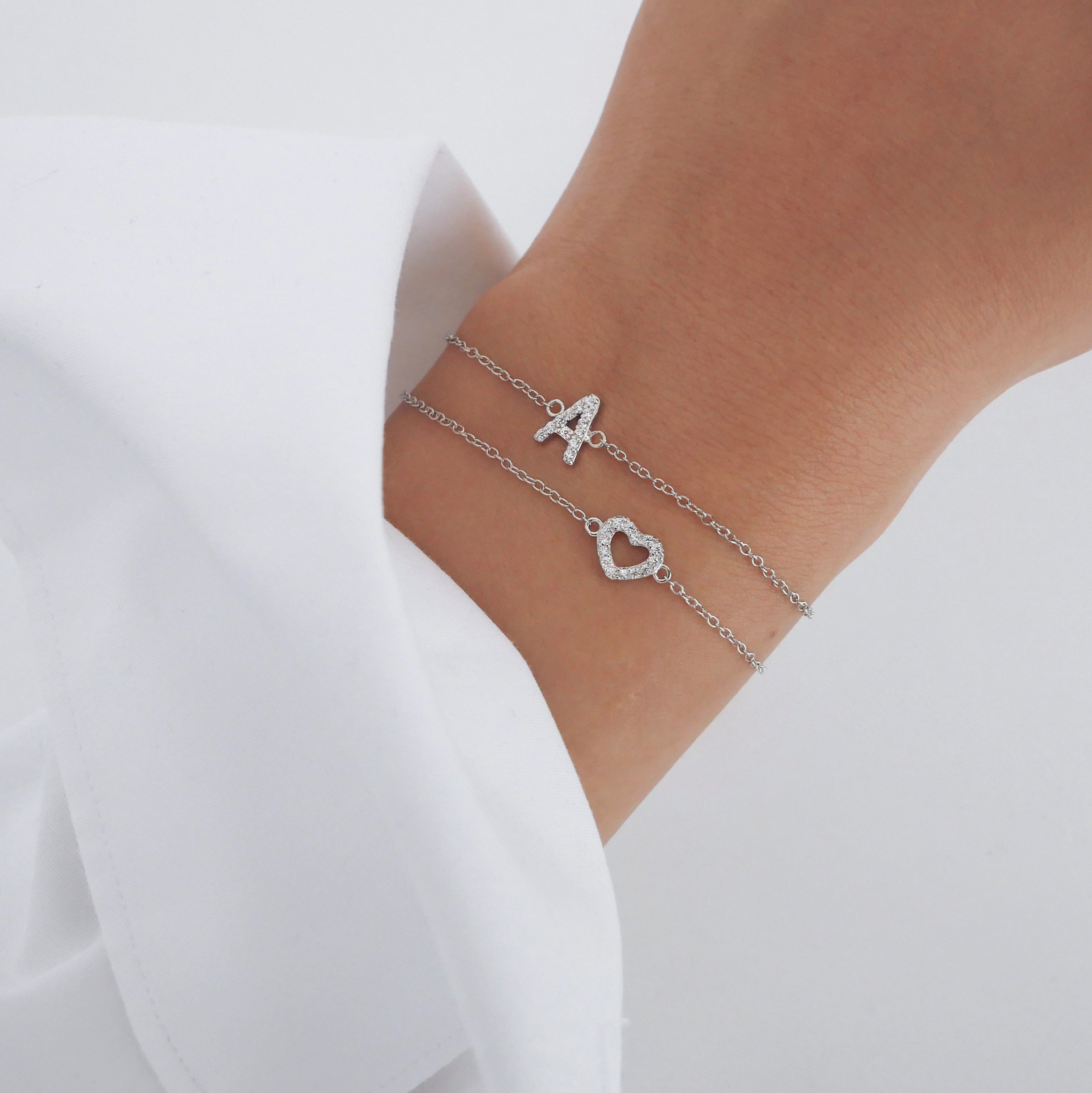 A-Z Bracelets Silver
