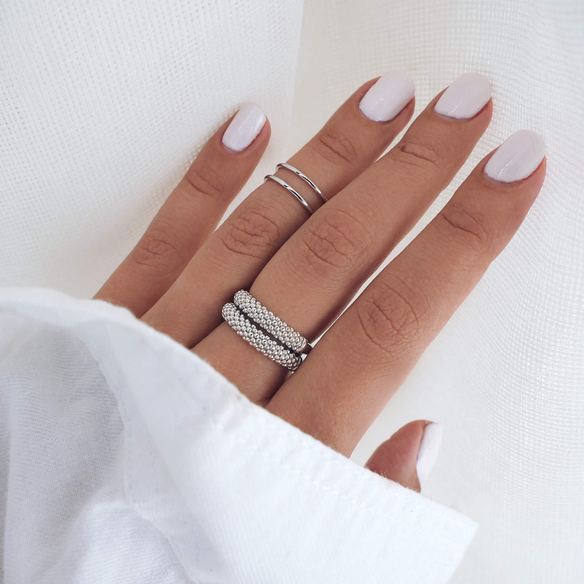 Lucia Ring Silver