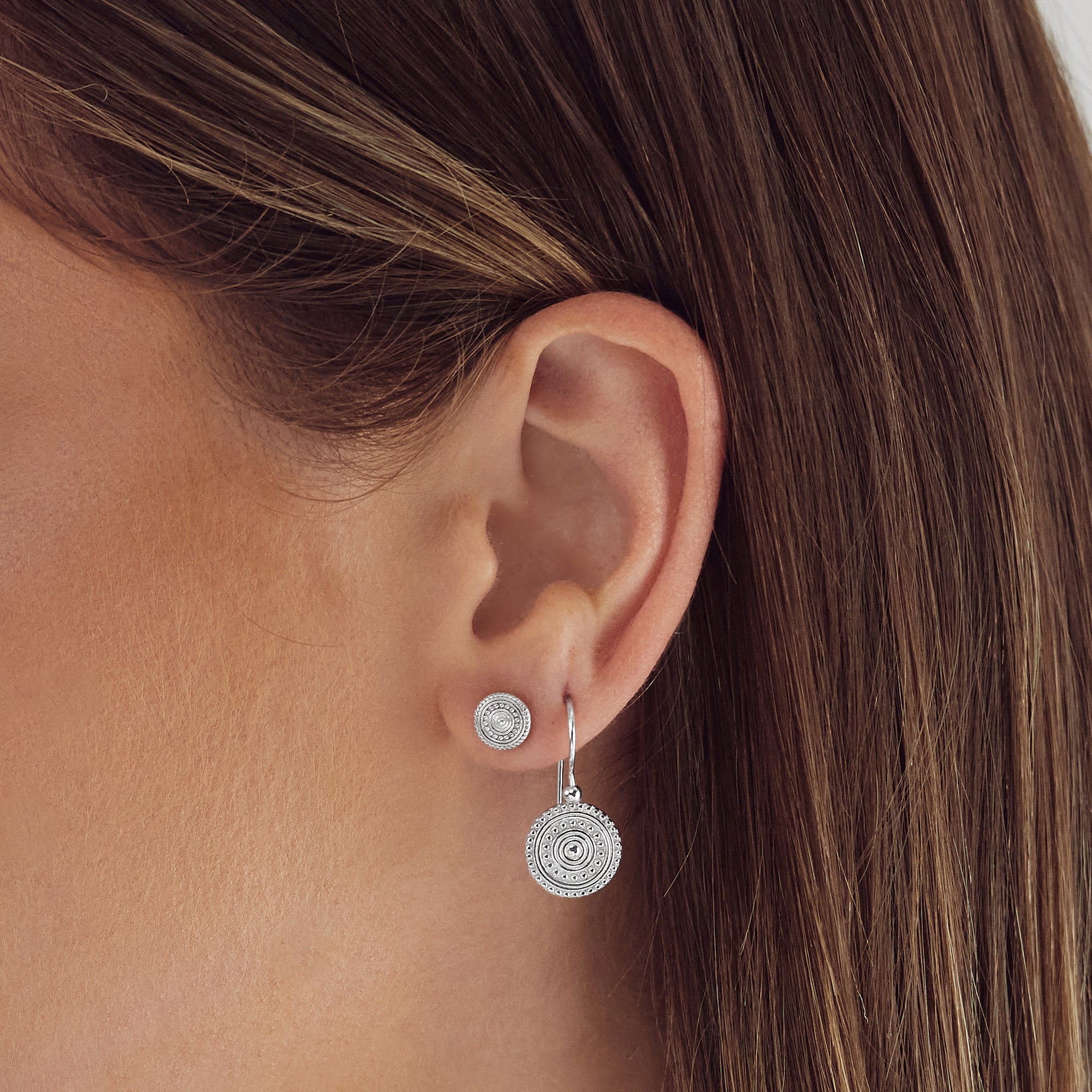 Florence Earrings Silver