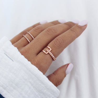 Charlie Ring Rose Gold