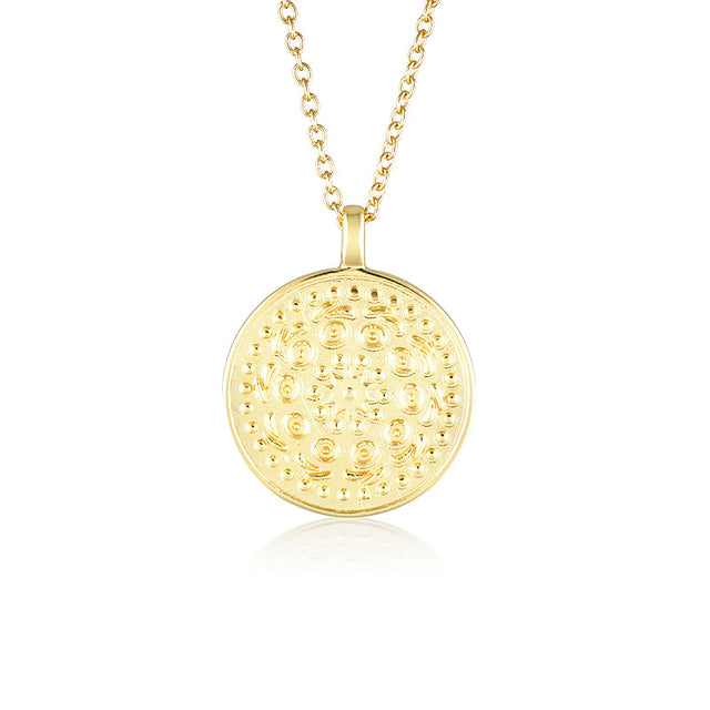 Pella Necklace Large Gold – THE SILVER COLLECTIVE