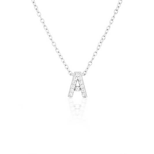 A-Z Necklaces Silver