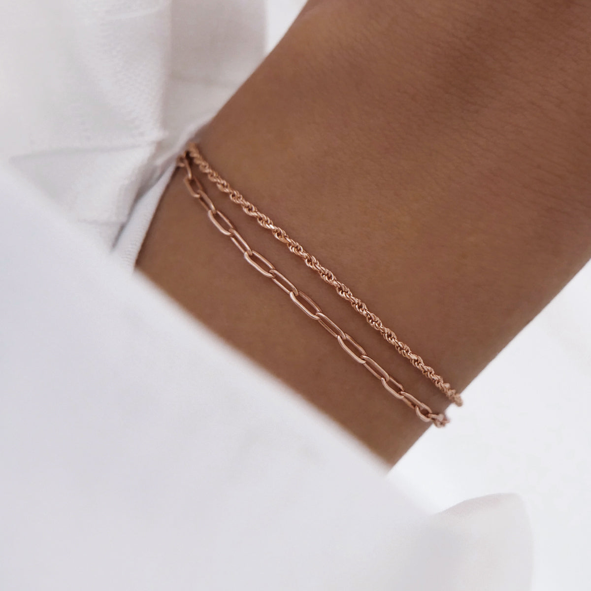 Marina Bracelet Chain Rose Gold