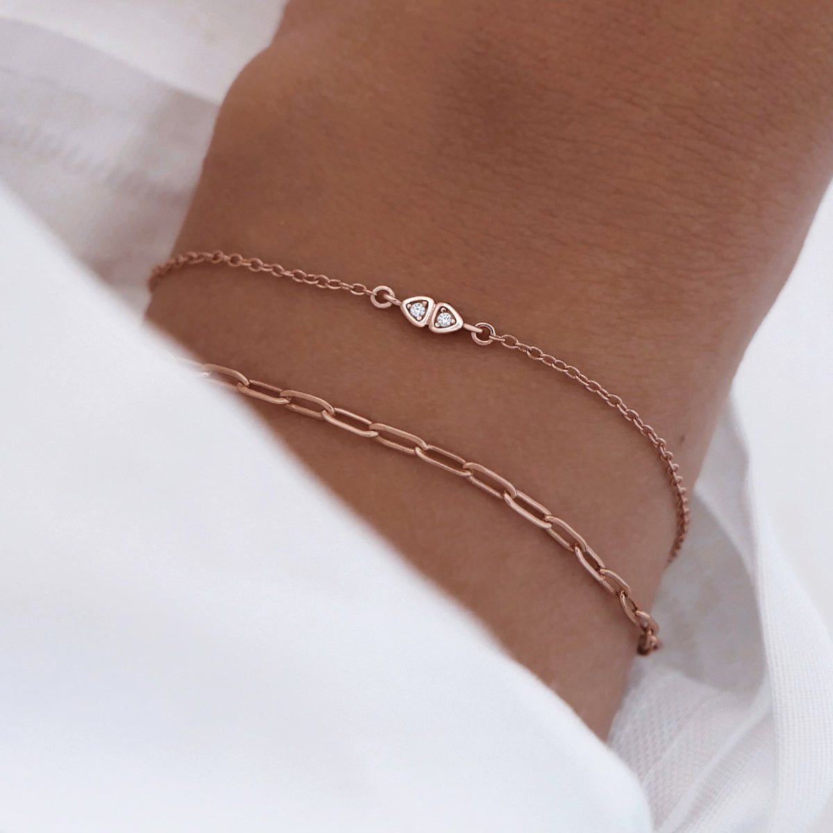 Marina Bracelet Chain Rose Gold