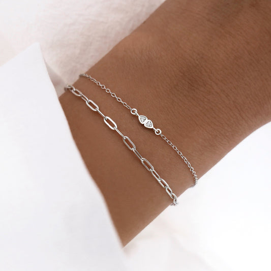 Marina Bracelet Chain Silver