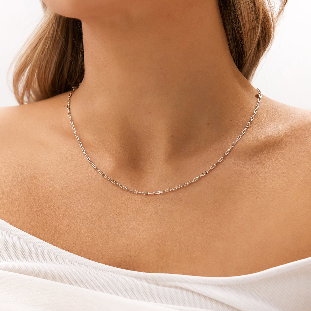 Marina Necklace Chain Silver