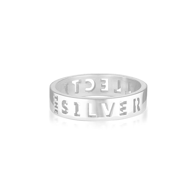 Signature Ring Silver