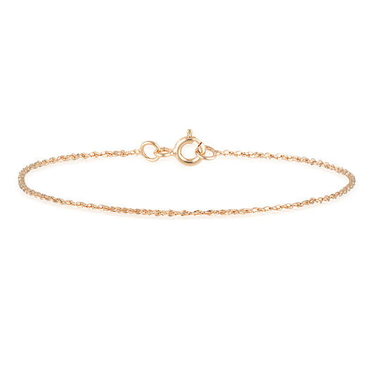 Quinn Anklet Rose Gold