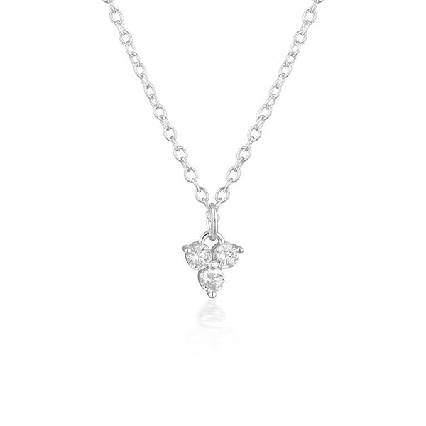 Santorini Silver Necklace for Women – Pure Elegance – Fleur Parfumerie