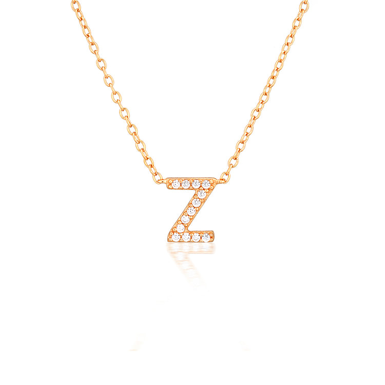 A-Z Necklaces Rose Gold