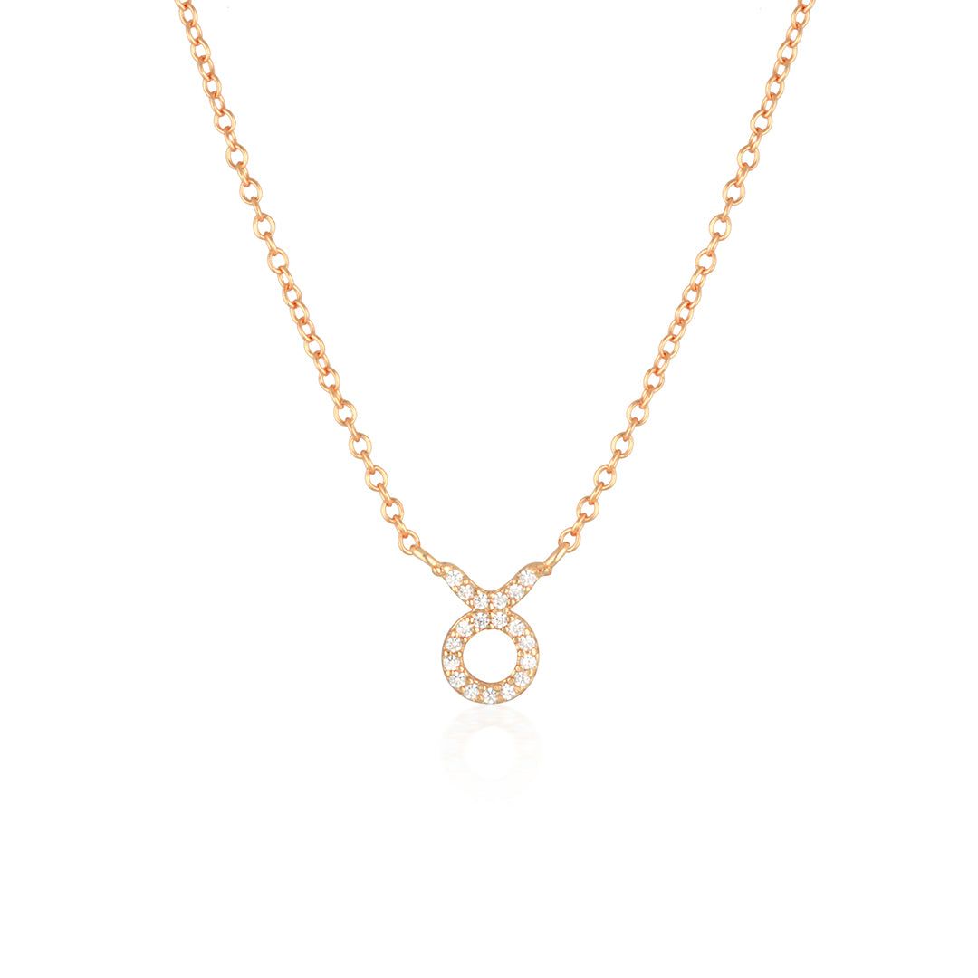Taurus Charm Necklace-zoom-3