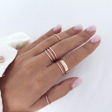 Toni Ring Rose Gold
