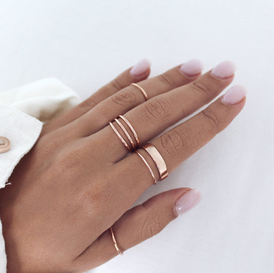 Toni Ring Rose Gold