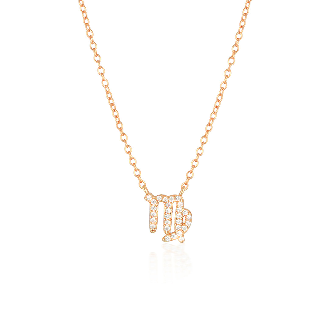 Virgo Charm Necklace-zoom-6